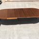 Set Extendable table Ib Kofod Larsen and 8 chairs Jysk for Mobelfabrik 1960