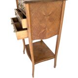 Louis XV style marquetry side table – circa 1900