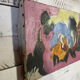 Contemporary painting 23 x 33