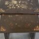 Ensemble de 2 tables d'appoint japonaises vintage laquées