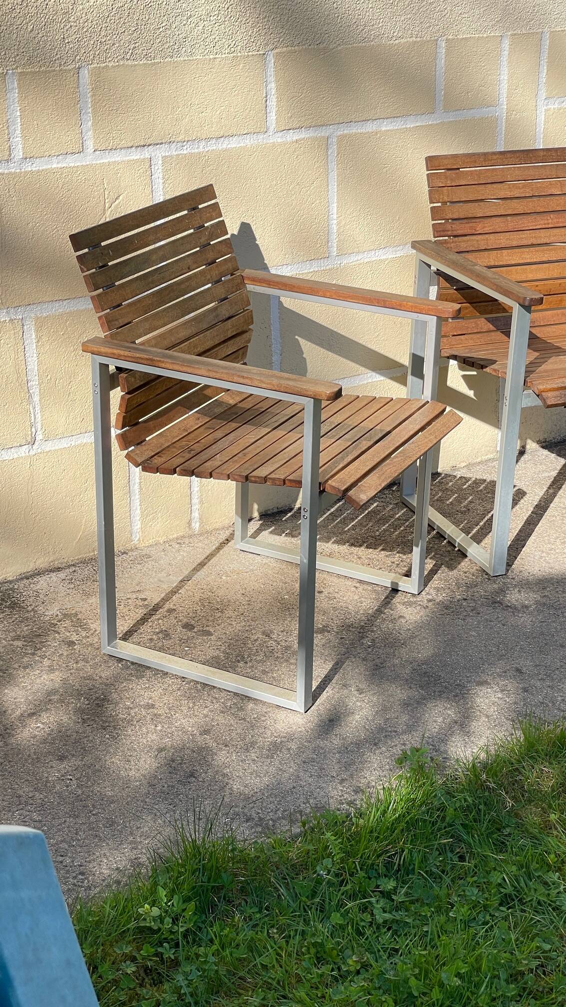 Paire de fauteuils esprit Karin Mobring Ikea