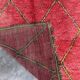 Red Boujad Moroccan rug - 252 x 124 cm