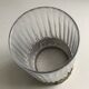 Antique crystal and solid silver tea glass