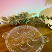 Dish, vintage egg display