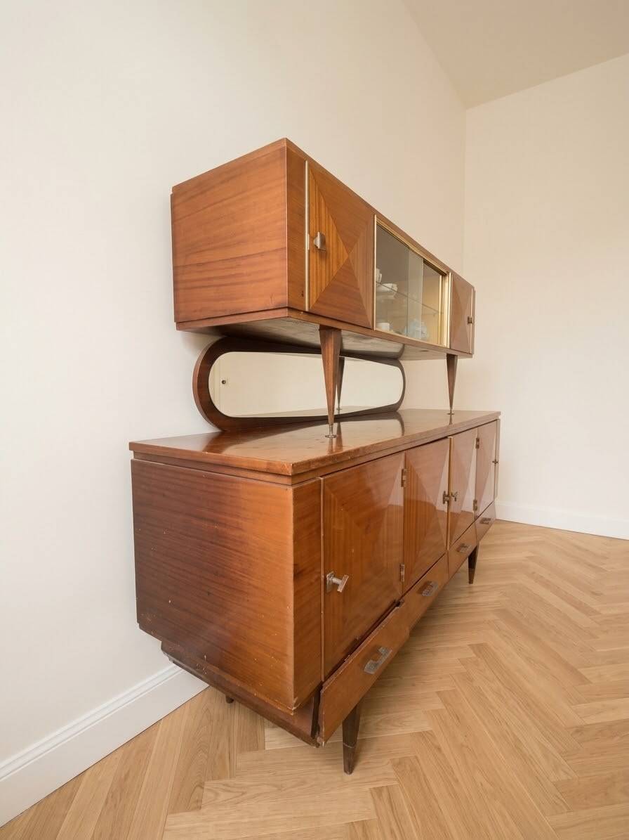 1950s Retro Wooden Sideboard