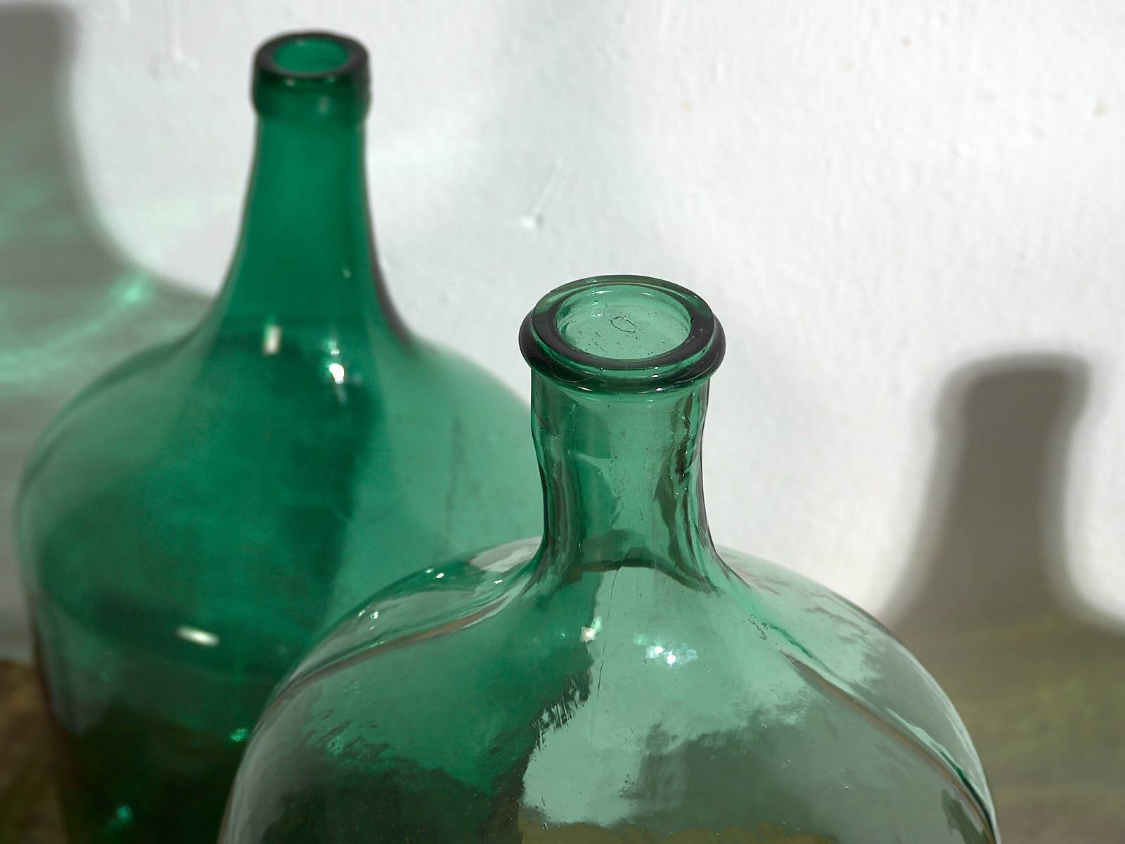 Set of antique cans (circa 1920). Set of 3 pieces