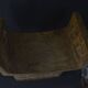 Togolese ethnic stool in carved exotic wood.