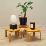 Set of three plant stands, Danish design, 1970s, production: Denmark
