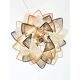 Contemporary Modern Multicolour Amber "Rondini" Murano Chandelier by Simoeng