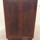 Bar furniture year 1940 inside veneered in light wood with linen canvas