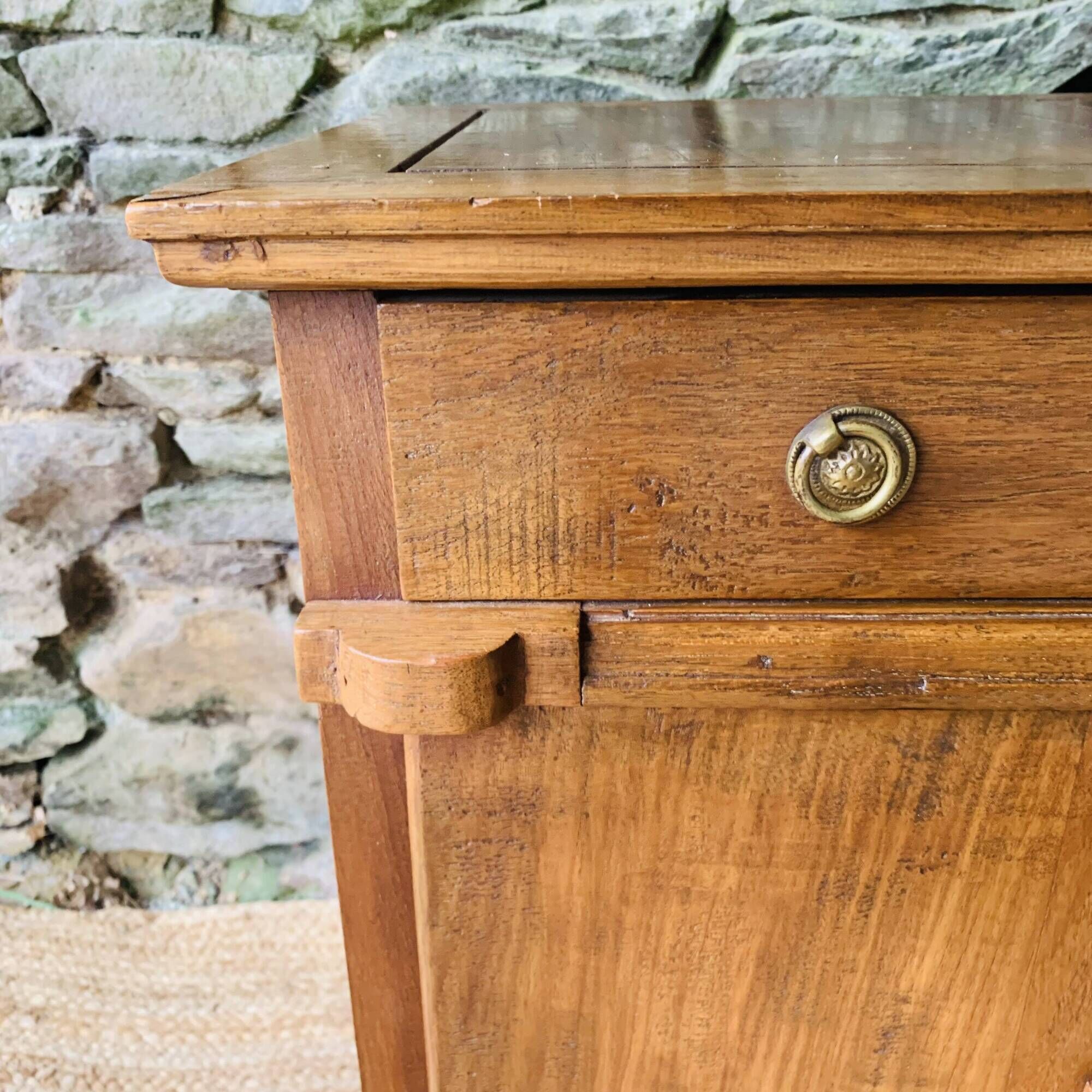 Small rustic vintage piece of furniture
