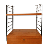 Etagère string Tomado avec caisson tiroir estampillé