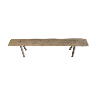 Wooden bench