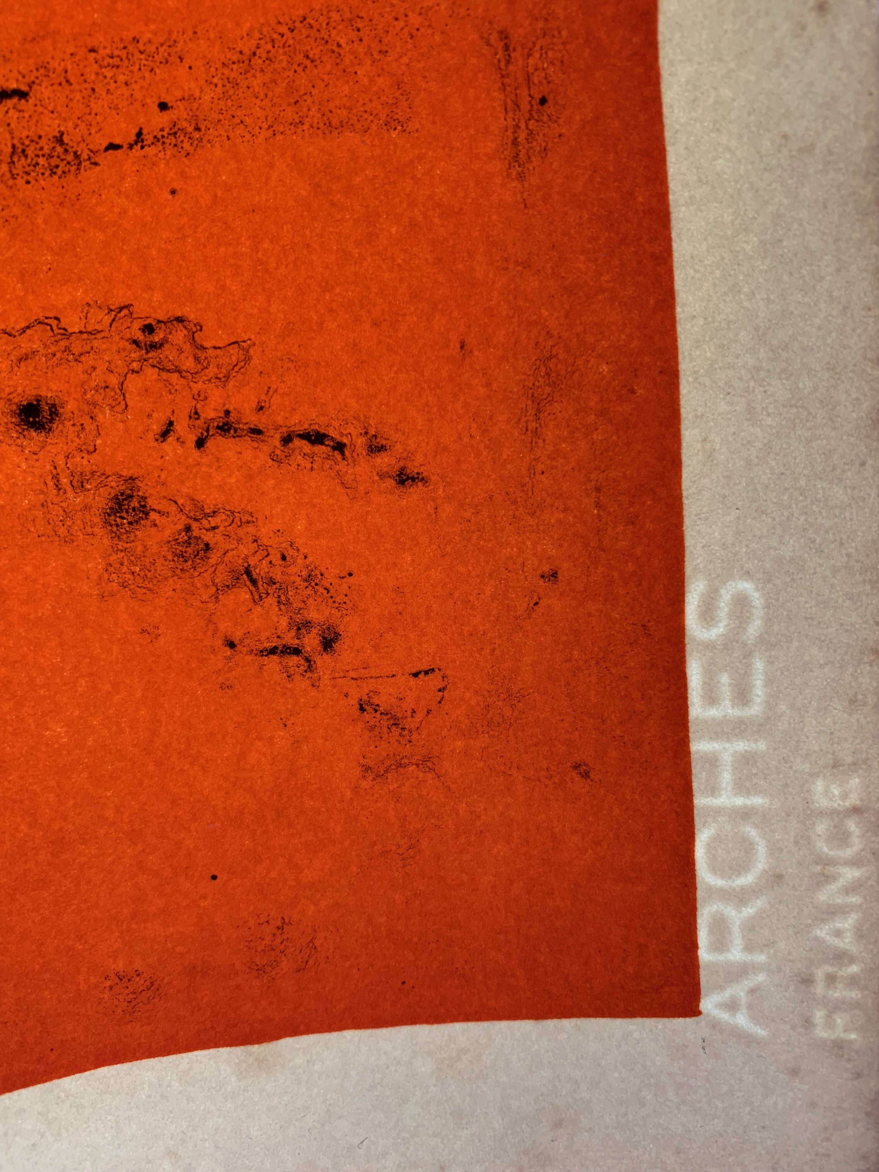 Lithographie originale Maurice Legendre — « Deux Torses » (circa  60–70)