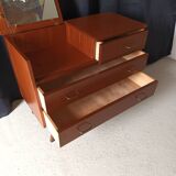Vintage dressing table chest of drawers