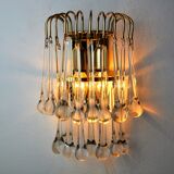 Applique drops by Venini, murano glass, italy, 1960