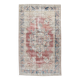 7x11 Vintage Soft Red & Blue Vintage Area Rug, 205x344 Cm