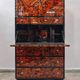 Mid Century Tall Boy or Secretary in tortoiseshell and lacquer by Ottini