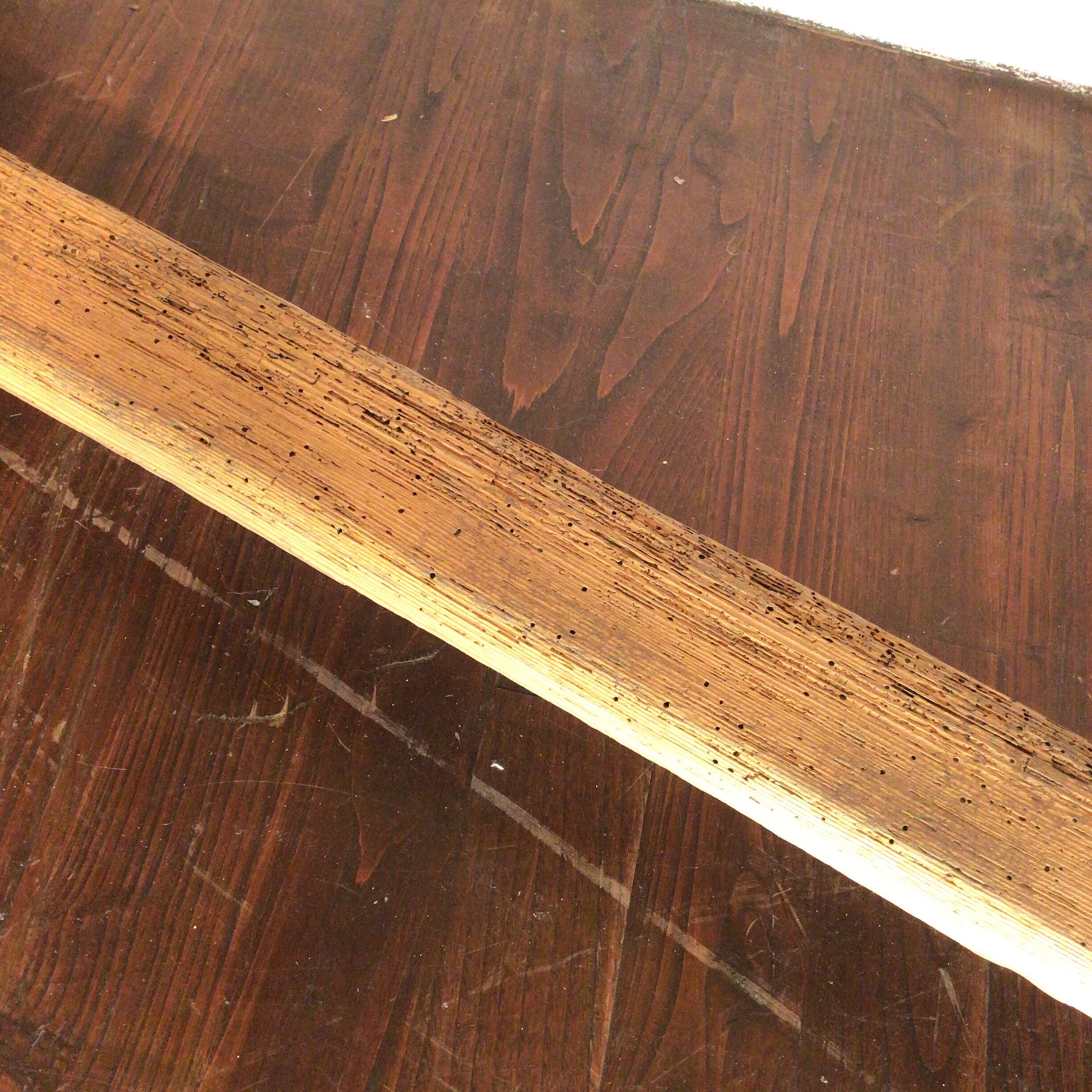 Oak school bench