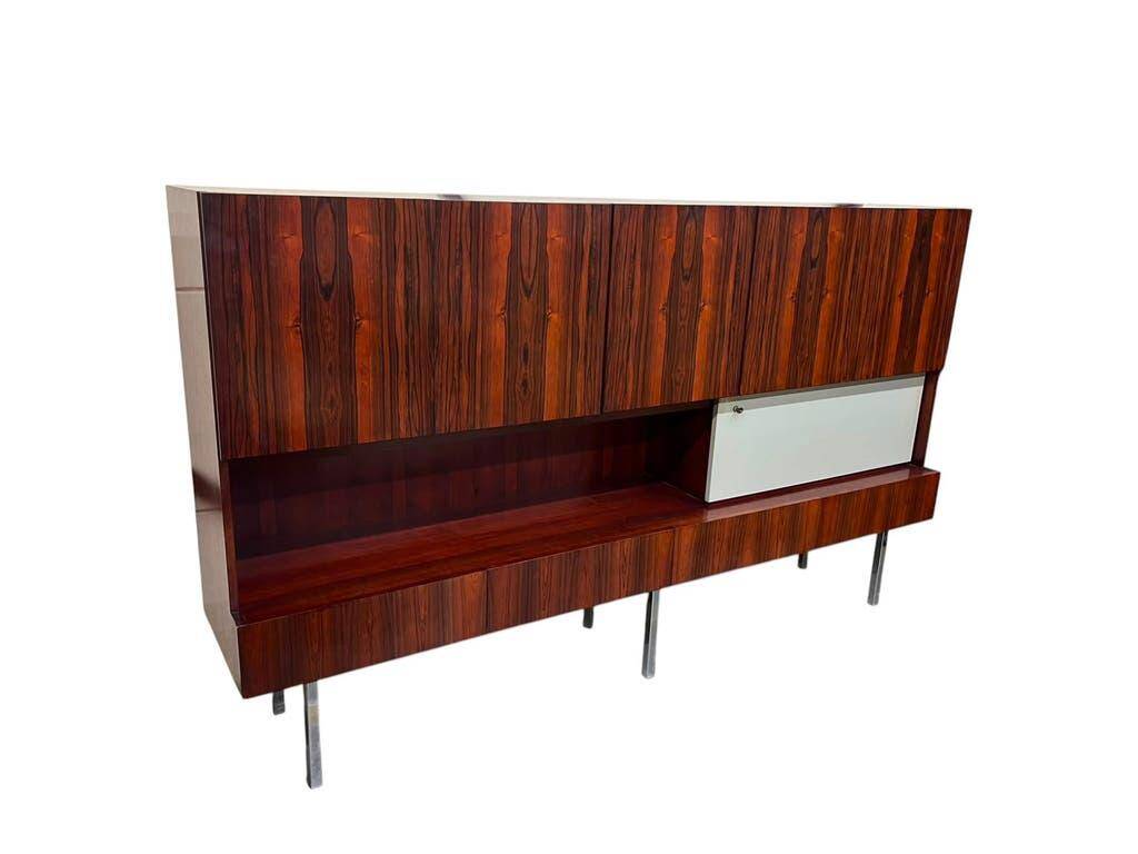 XL vintage rosewood wardrobe/wall unit/central piece