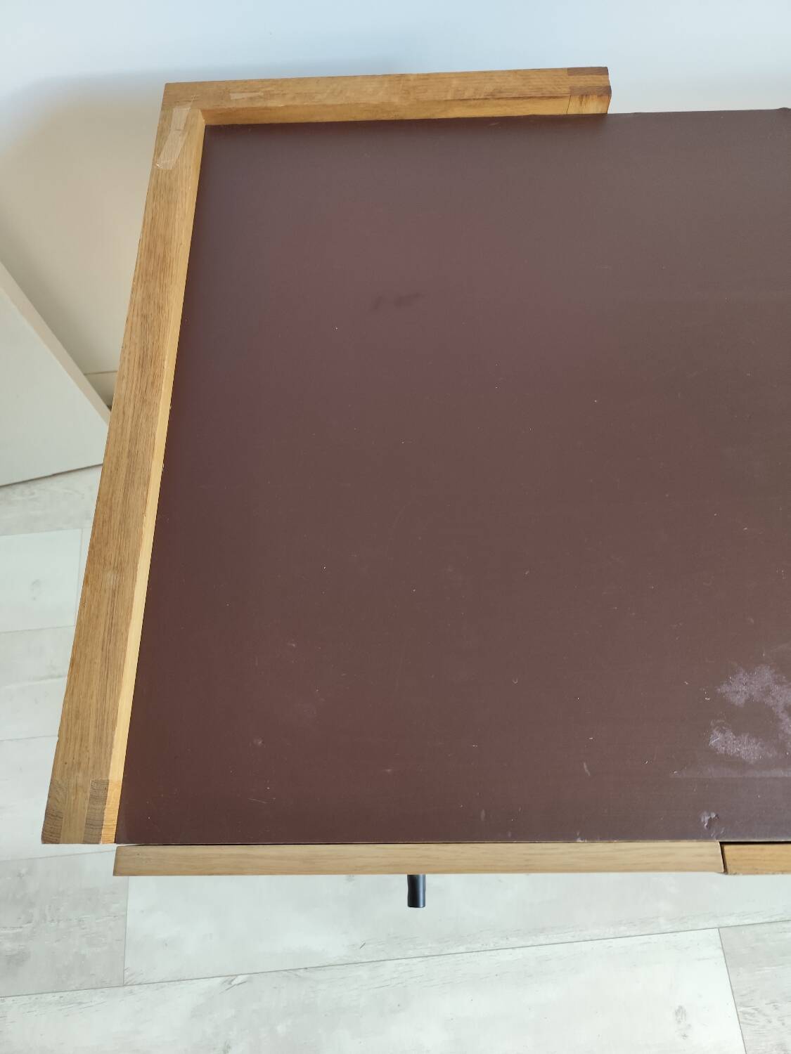 Bureau moderne habitat placage chêne