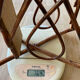 Rattan magazine holder 1970s