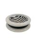 Black and white marble inlays ashtray, Casigliani Italy, 1970s
