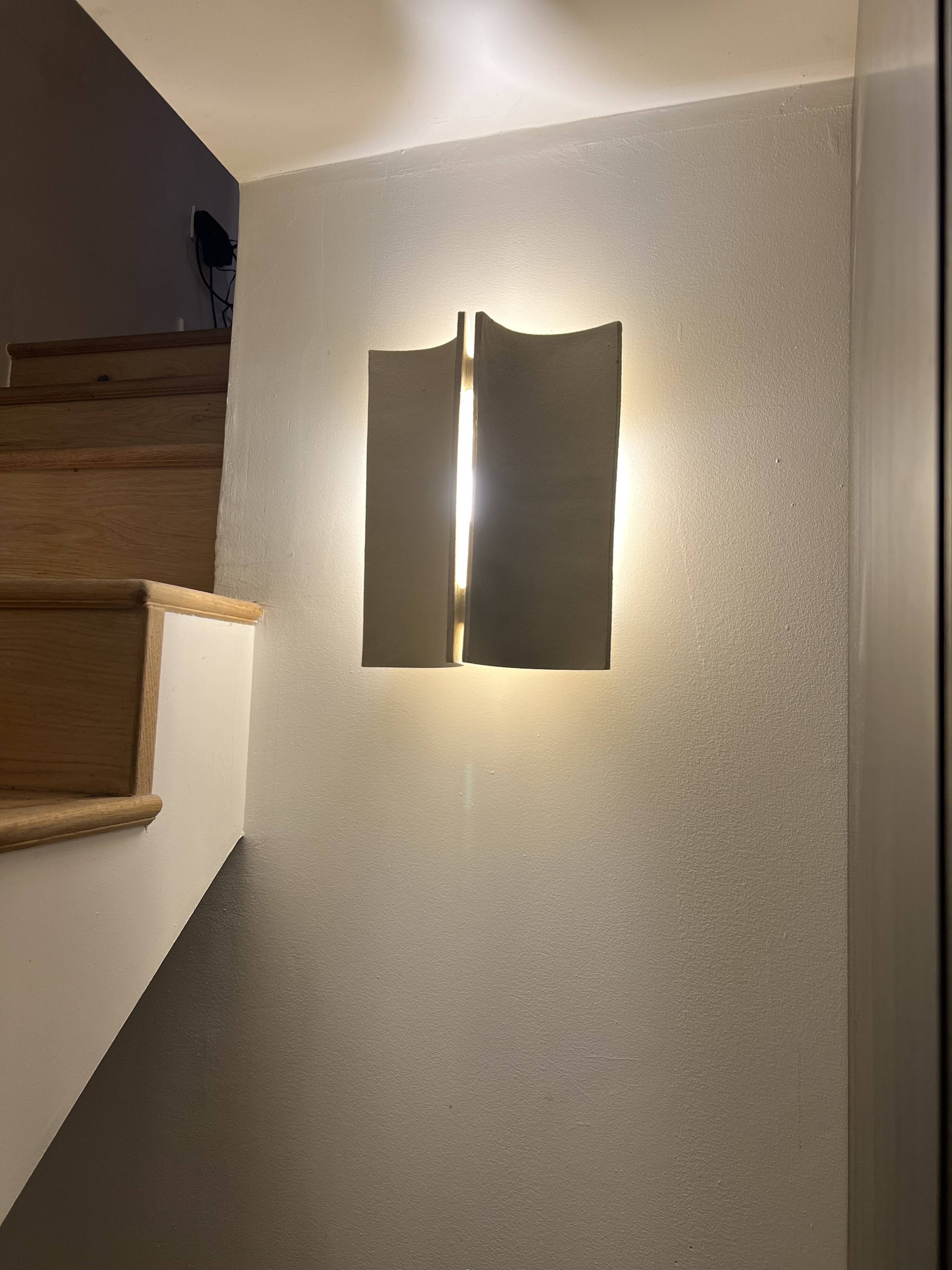 Tile 6 white wall light