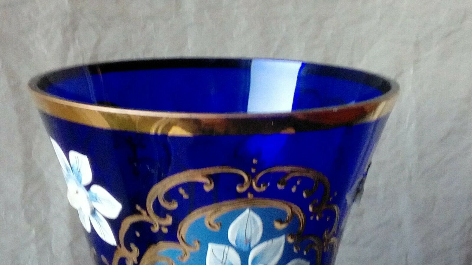 Glass vase emailthe murano venice