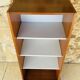 Vintage teak storage unit with shelves and drawer circa 1970s