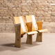 Pair of cinema folding seats