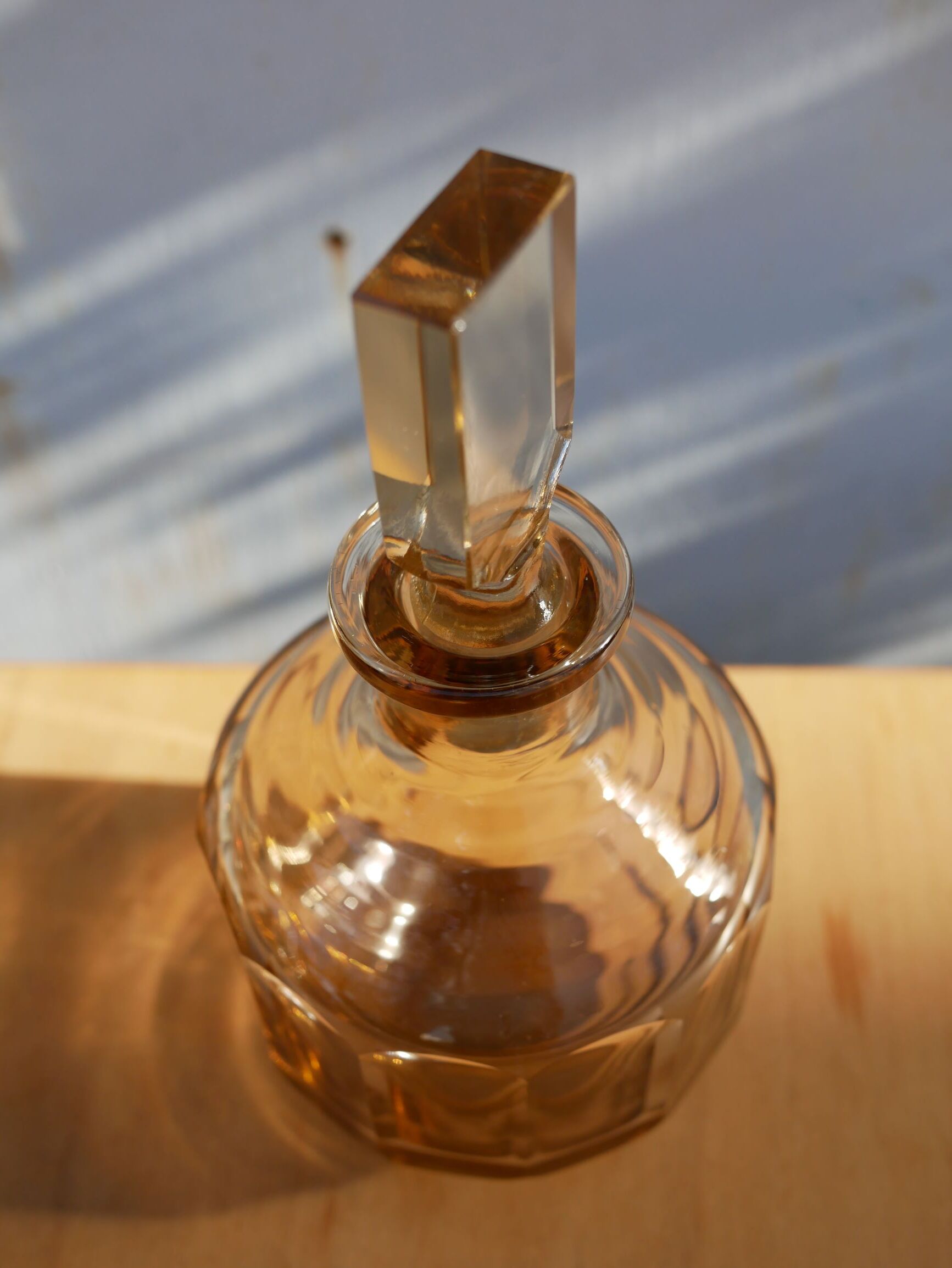 Glass carafe 60 years