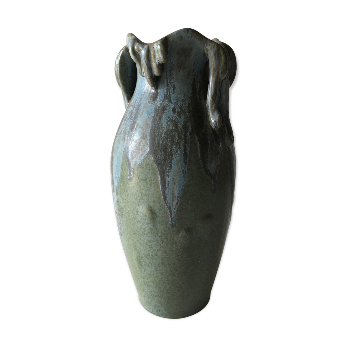 Denbac's art deco sandstone vase