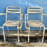 2 Garden Armchairs for Tolix