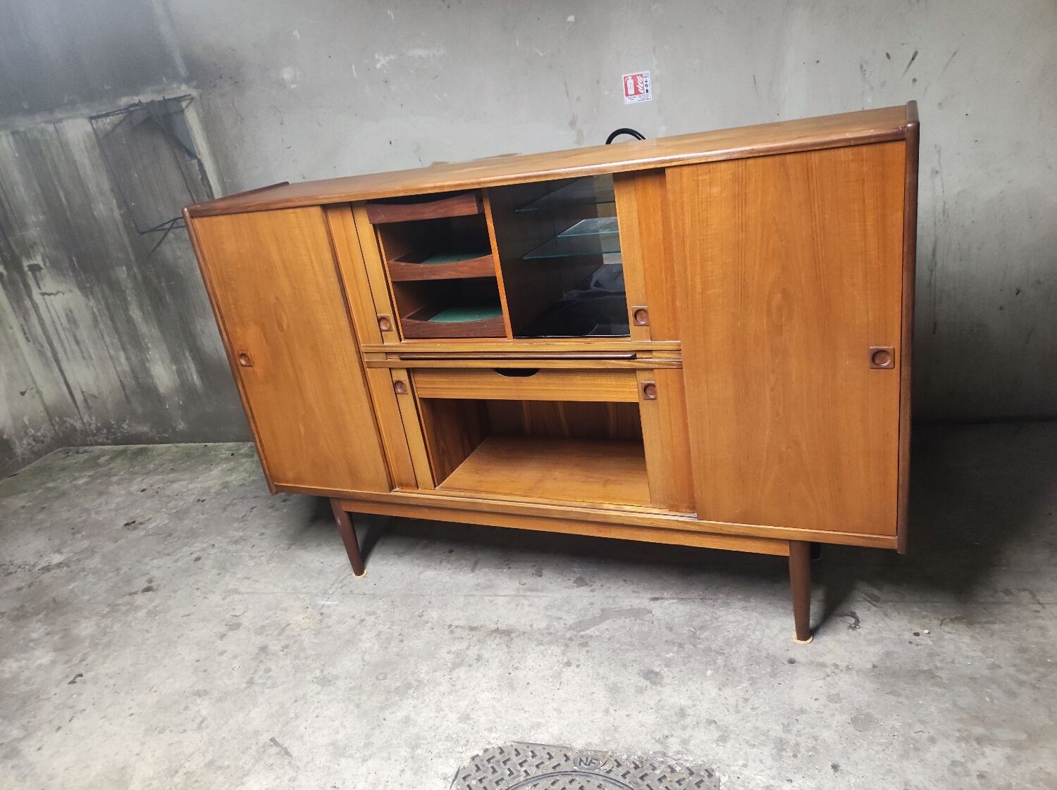 Vintage scandinavian row