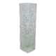 Vase verre moulé texturé années 60, style Sklo Union