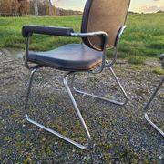 Pair of Unimob Lingua 97 armchairs