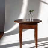 Modernist soliflore in molded glass, Germany, 1970s