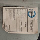 Adjustable industrial chair metal Czechoslovakia 1960