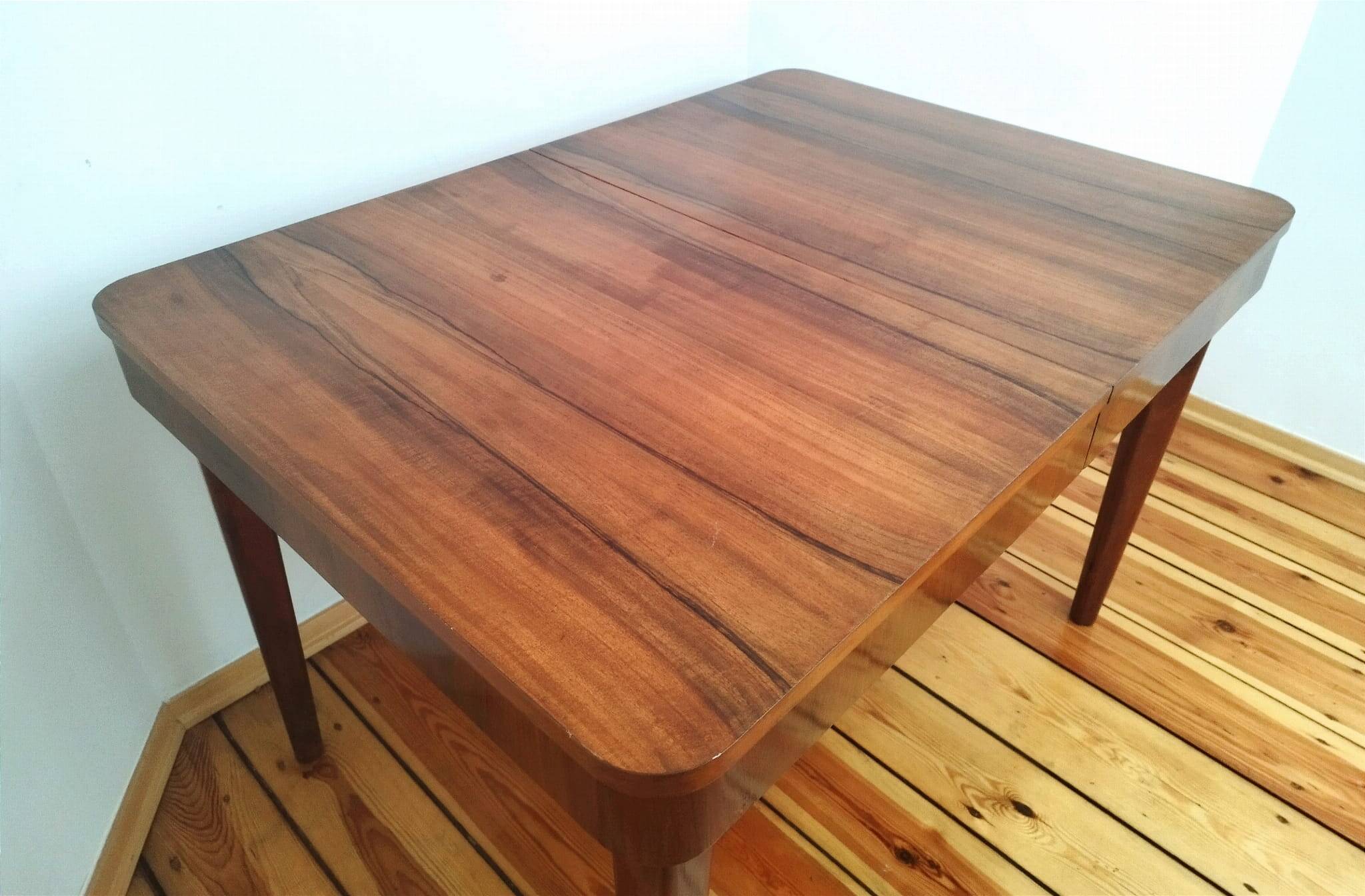 Czech dining table by Jindřich Halabala for Up Závody, 1950s