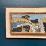 Swedish Oil on Panel – “Bird Movement” by Calle Johansson – Vintage