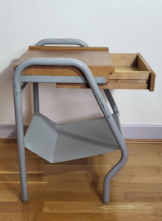 Boarding school bedside table