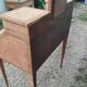 Antique secretary desk in marquetry, Louis XVI style.