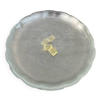 6 transparent dessert plates with a country design by Arcoroc