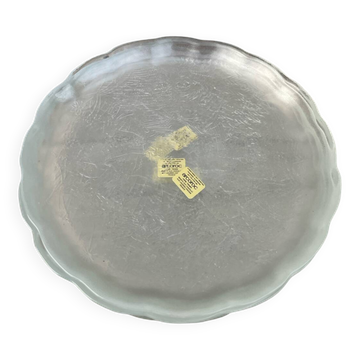 6 assiettes à dessert transparentes à décor champêtre Arcoroc
