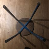 Wooden seated stool