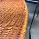 Wicker chairs by Frederick Weinberg, 1960s, set of 6
