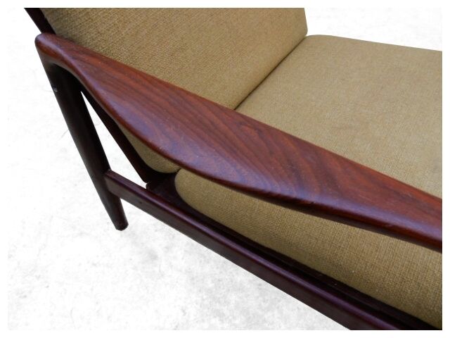 Scandinavian chair design in vintage teak 1960