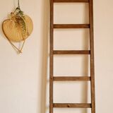 Country scale wearing right in old wood