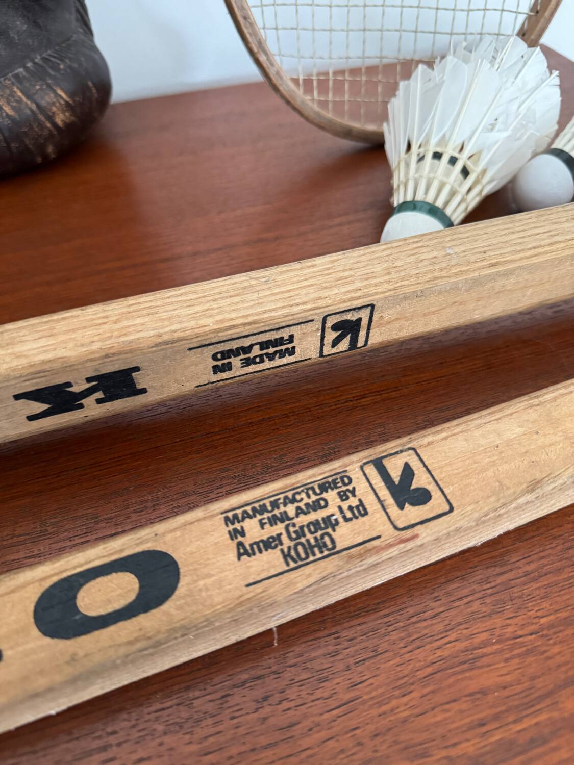 Vintage hockey stick